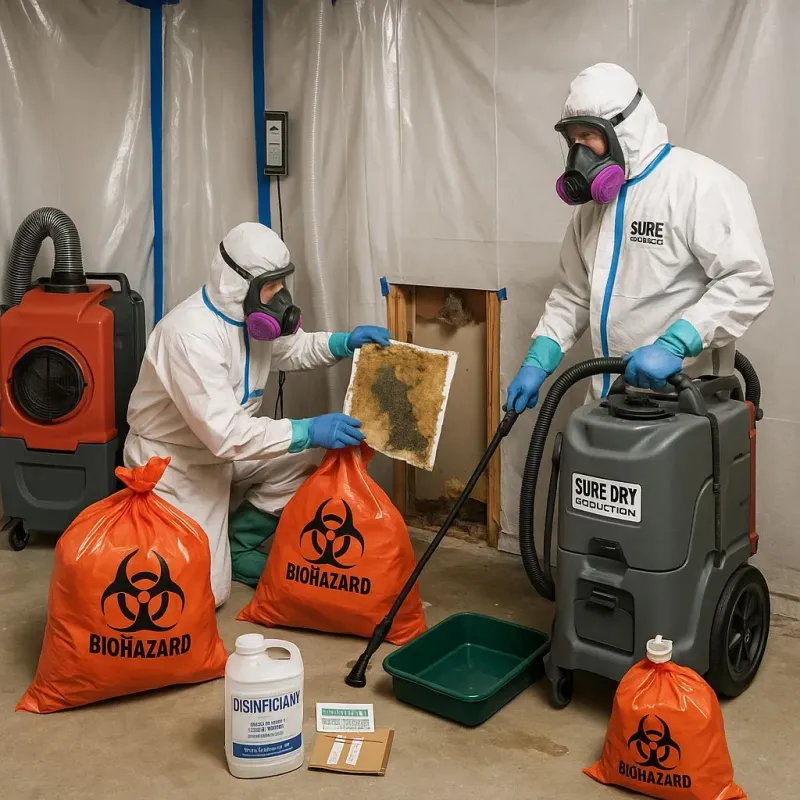 Contaminated Water Handling Protocols process in Crockett, CA